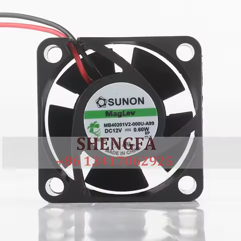 MB40201V2-000U-A99/MB40201V2-000C-F99 For case fan SUNON 4020 DC 12V 0.60W 40*40*20MM Quiet Magnet-b