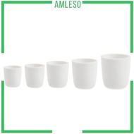 [Amleso] Crucibles Melting Casting Refining Aluminum Corundum Crucible 20ml -150ml