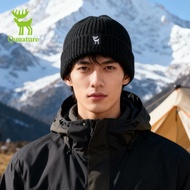 QUNATURE Winter knitted warm hat windproof warm soft comfortable suitable for cycling camping hiking