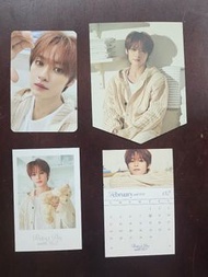 Stray kids leeknow 旻浩 skz  2024 年曆 season greeting set 小卡 週邊