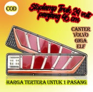 Lampu Stop lamp Rem Belakang Variasi Tail light Mobil Truk Truck Led Canter Fuso Volvo Traga Elf Gig