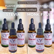 cyonlinesupply [Stevia/Monk Fruit] Drop halal Pemanis [Stevia / Monk Fruit] Liquid 30ml