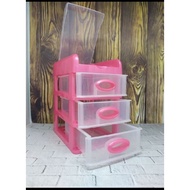Mini Container/ Transparent Drawer/ Mini Drawer 3 + 1 Layer Drawer - Shinpo