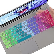 MUBUY Keyboard Cover for Lenovo ideaPad 5 15.6", Lenovo Flex 5 15.6, Yoga 7i 15.6, Yoga Slim 7 15, ideaPad 3i 15, ideaPad Slim 7 15.6, ThinkBook 15p, ThinkBook 15 G2 G3 US Keyboard Cover -
