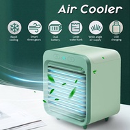 Mini Portable Air Conditioner Humidifier with Water Tank Air Cooler USB 3 Speeds Cooling Fan Air Con