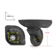 W190 #Hongsheng A-102 Universal Wheel Beauty Travel Luggage Wheel Replacement Trolley Case Accessori