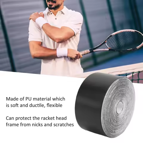 Tennis Racket Tape Racket Head Protective Tape Widened Squash Racquet Guard 5m for Sports Gear Racke