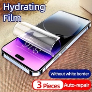3Pcs Hydrogel Film For iPhone 14 Pro Max 14 Plus Full Cover Screen Protector iPhone 13 Mini PRO MAX Not Glass Film