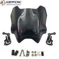 CB 125R 250R 300R Wind Deflector W/ Bracket Support Fixing Windscreen For HONDA 2018-2022 CB125R CB1