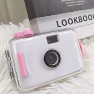 Portable Waterproof Lomo Camera 白色系列 Mini Cute Camera 35mm Film Accessories胶卷相机Gift