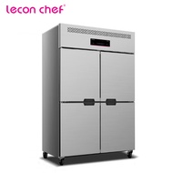 leconchef 4 Doors Direct Cooling Wholesale  Commercial Freezers Refrigerator Freezer and Chiller