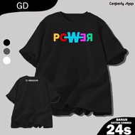 2026NEWS-5XL KATUN G Dragon power t-shirt bigbang pict combed cotton 24s Unisex codCOD