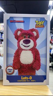 Benny 全新Bearbrick Bear Brick Be@rbrick 400% Lots-O Lotso Costume Ver Toy Story 勞蘇 熊抱哥 反斗奇兵