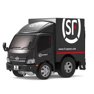 Tiny Q Pro-series Hino 300 SF Express (08-S3)