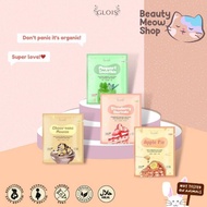 GLOIS MASKER ORGANIC WASH OFF 15g BPOM Buy 5pcs Free Bowl