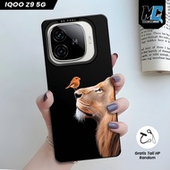 IQOO Z9 5G Premium Hologram IMD Casing - Softcase IMD hybrid Motif Silhouette UV Printing IQOO Z9X 5