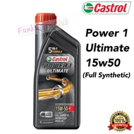 CASTROL POWER 1 ULTIMATE 15w50 FULLY SYNTHETIC 4T Superbike PANIGALE EVO 848 1098 1199 MONSTER DUCAT