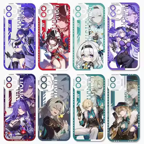 Honkai Star Rail Raiden Firefly Phone Case For Xiaomi 11T 14T 15T Pro POCO F7 X7 X6 X5 M3 M4 F5 X4 X