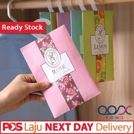 DEODORANT  Aromatherapy Wardrobe Fragrance Hanging Design Anti Insect Anti Mold Refresh Scent Sachet Bag Pewangi Almari