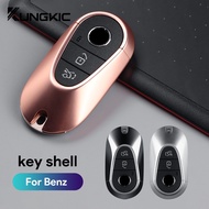 Car Key Case Cover Shell for Mercedes-Benz C S Class W206 W223 2022 2023 Car Accessories