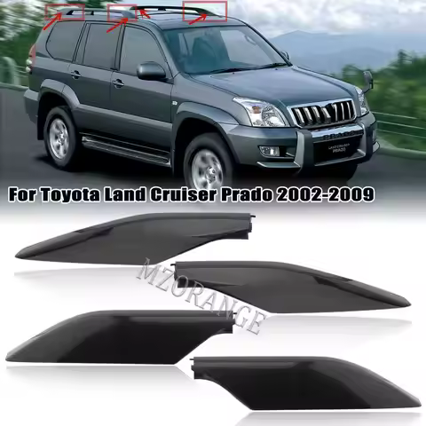 1PCS Roof Rack Cover Bar Rail End Shell For Toyota Land Cruiser Prado LC120 FJ120 GX470 2002 2003 20