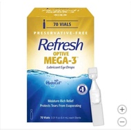 REFRESH OPTIVE MEGA-3 eye drops box of 70 cloves - Costco USA product