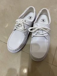 Polo白色護士鞋