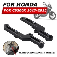 CB500X Windscreen Adjusters Motorcycle CNC Windshield Bracket For HONDA CB500 X CB 500X CB 500 X 201