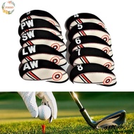 PEWANY Golf Iron Headcover Sports Protective Cover 4 5 6 7 8 9 SW PW LW AW Neoprene Golf Putter 10pc
