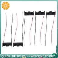 5PCS 1 23A A23 12V Battery Storage Clip Holder Box Case Cell Holder With Wire