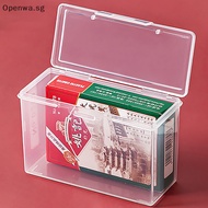 Openwa New Transparent Plastic Boxes Playing Cards Container PP Storage Case Packing Poker Game Card Box For Board Games SG