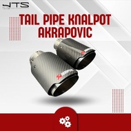 Akrapovic Carbon Car Exhaust Tailpipe