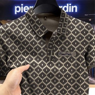 Polo Nam Đẳng Cấp Mới Nhất Hoạ Tiết Monogram Hiện Đại 2025 - B02