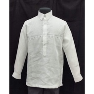 ☈✓✶Gusot Mayaman Long Sleeves Office Barong White