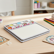 Square Silver Felt Bead Boards for Jewelry Design 29.8x29.9x0.8cm translates to  29.8x29.9x0.8cm in 