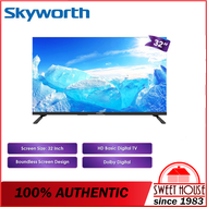 Skyworth 32 Inch HD Basic Digital TV 32STD2000 | Dolby Digital | Boundless Screen Design