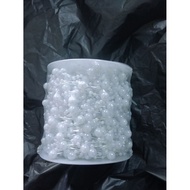 Plastic bead string