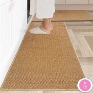 C3S Carpet Kitchen Mat 40 X 60 40 X 120 Imitation Sisal Anti-Slip Absorbent