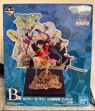 全新 海賊王 one piece 路飛 luffy B賞 一番賞 大海賊百景