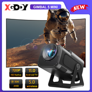 XGODY HY320 Projector Android 11.0 Gimbal 5 MINI 30 Inch 150 Inch Screen WIFI BT Portable Mini Proje