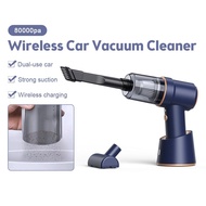 RIRIHI 80000PA 2 In 1 Vacuum Cleaner Cordless Wet Dry Dual Use Wireless Vacuum Handheld Portable Car Vacuum for House Car Office Super Suction Mini Handheld Vacuum Cleaner 【Ready Stock】