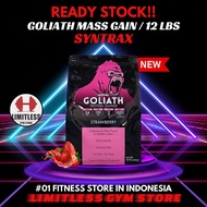 SYNTRAX GOLIATH Mass Protein Gainer 12 lbs lb 5.44KG Mass Import BPOM