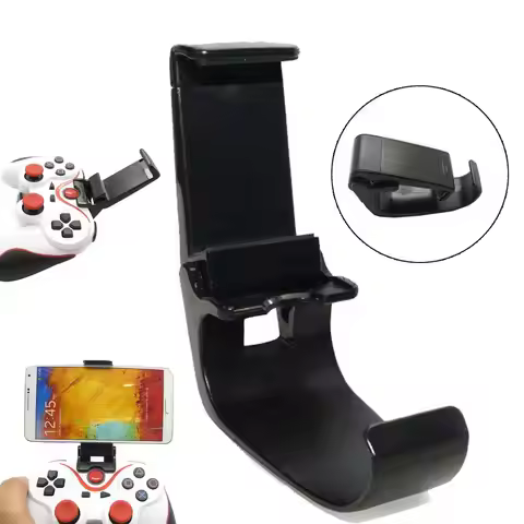 Protable Universal Controller Phone Clip Games Accessories Handle Bracket Gamepad Mount Stand for Te