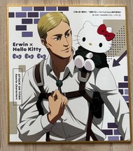 進擊的巨人 團長 艾爾文 Sanrio Hello Kitty 色紙