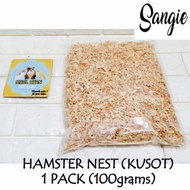 SANGIE 100 GRAMS KUSOT, HAMSTER BEDDINGS,WOOD SHAVING