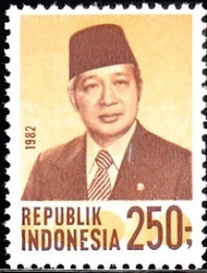 Prangko Presiden Soeharto 1982
