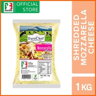 ┐ ⚡ ➷ Euro Chef Shredded Mozzarella Cheese 1kg