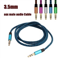 kabel aux colokan male to male jack audio 35 penghubung hp laptop pc ke speaker aktif tape mobil
