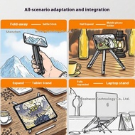 Aluminum Alloy Mobile Phone Tablet Holder X-Shaped Laptop Bracket Folding Magnetic Mobile Phone Hold