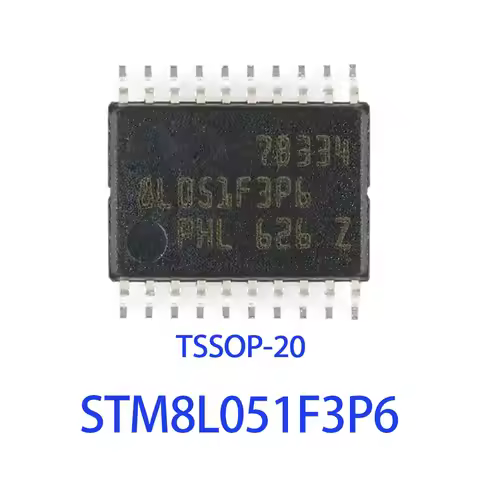 10PCS STM8L051F3P6 8L051F3P6 TSSOP20 IC Chipset